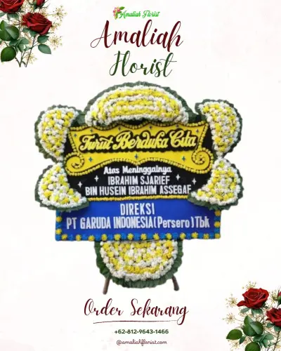 Papan Bunga Duka di Pingit Lor